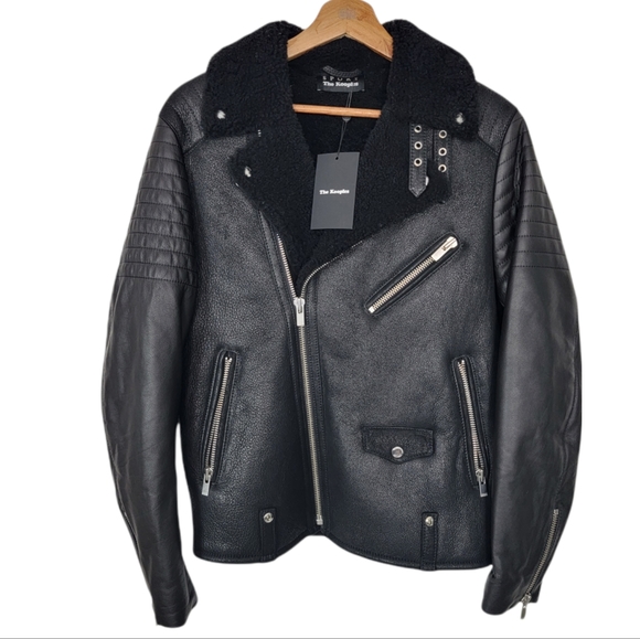 The Kooples Jackets & Coats The Kooples Leather Sheep Shearling